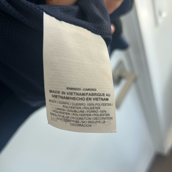 Nike Men's Blue and Olive Windbreaker - Picture 3 of 3